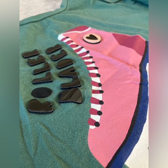 Zara Roller Skate “Roller Blade” Green Long Sleeve - Picture 5 of 6